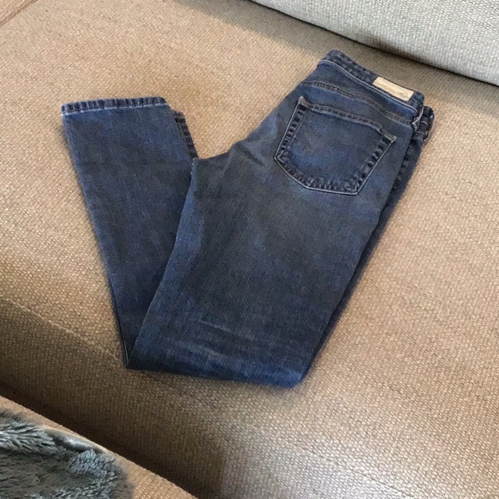 AG Adriano Goldschmied Women's Skinny Jeans - Dark Blue